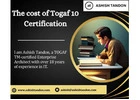 The cost of Togaf 10 Certification